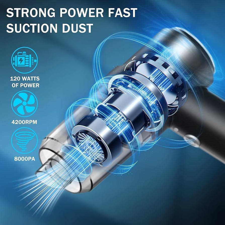 Portable Wireless Vacuum Cleaner