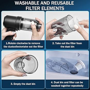Portable Wireless Vacuum Cleaner